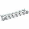 19'' 1U Patch Panel HD ELISO 48xRJ45/s, Cat. 6A EL, gray