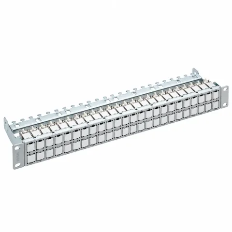 Patch Panel R&M HD ELISO Cat6A EL 48 cổng RJ45 chống nhiễu PN 837964