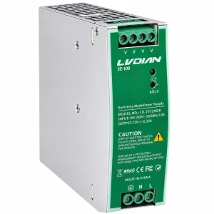Bộ Nguồn Gắn Thanh Rail HDTEC DC 12V 6,25A 75W LD-7512NDR
