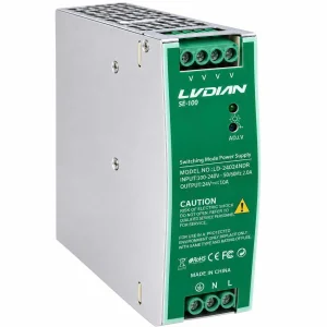 Bộ Nguồn Gắn Thanh Rail HDTEC DC 24V 10A 240W LD-24024NDR