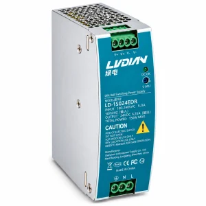 Bộ Nguồn Gắn Thanh Rail HDTEC DC 24V 6,25A 120W LD-15024EDR