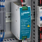 Bộ Nguồn Gắn Thanh Rail HDTEC DC 48V 2,5A 120W LD-12048EDR (ảnh thực tế)