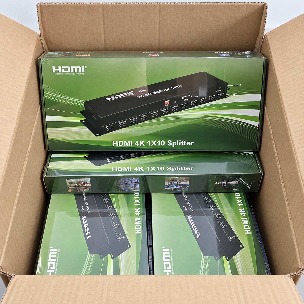 Bộ chia HDMI 1x10 HDTEC HDSP10