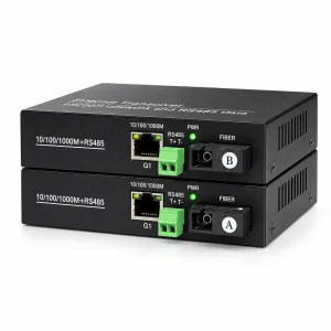 Bộ chuyển đổi công nghiệp HDTEC RS485 sang 1 cổng RJ45 1G HDTEC-485GE1