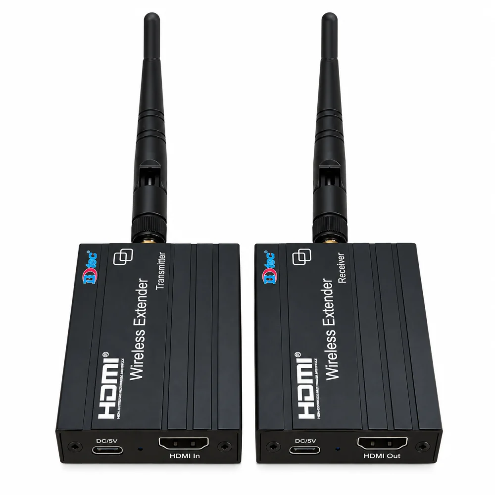 HDMI không dây xuyên tường 1080P 150 mét HDTEC HDWE06