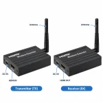 HDMI không dây xuyên tường 1080P 200 mét HDTEC HDWE05 (ảnh chi tiết sản phẩm)