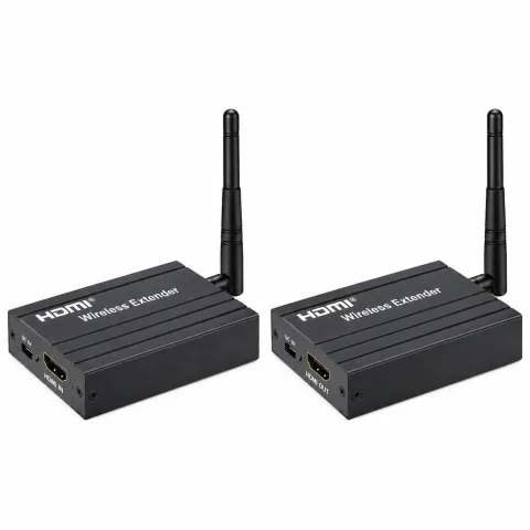 HDMI không dây xuyên tường 1080P 200 mét HDTEC HDWE05