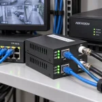 HDTEC BNC to IP Converter (có PoE) (ảnh thực tế sản phẩm)