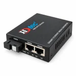 HDTEC Fiber Switch PoE 2 Port 1G