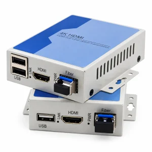 Bộ kéo dài HDMI + USB bằng cáp quang chuẩn 4K HDTEC