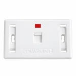 Mặt Ổ Cắm Mạng Commscope Phiên Bản Có Nắp Che 1 Cổng (760255233)