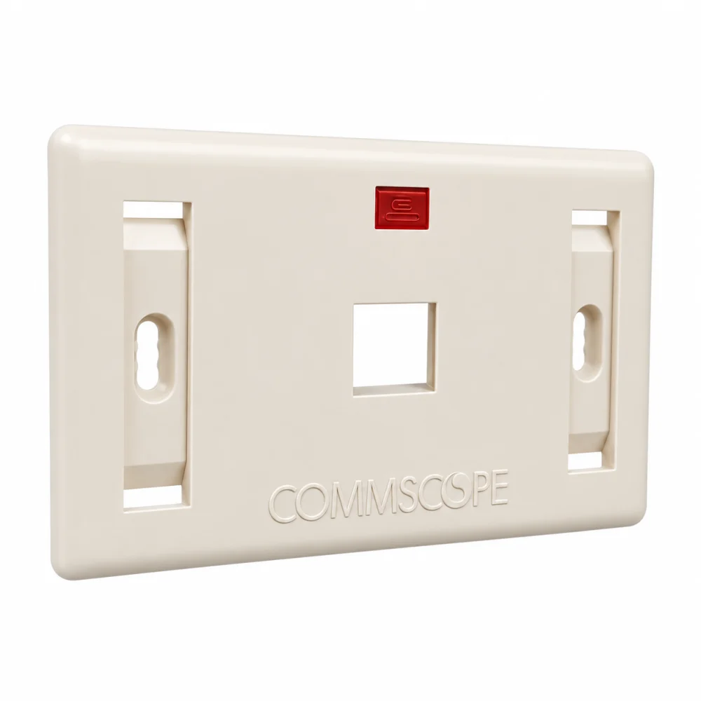 Mặt Ổ Cắm Mạng Commscope Phiên Bản Tiêu Chuẩn 1 Cổng (272352-1)
