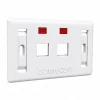 Mặt Ổ Cắm Mạng Commscope Phiên Bản Tiêu Chuẩn 2 Cổng (760255232)