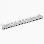 Patch Panel R&M Cat6A EL 24 cổng RJ45 chống nhiễu 1U 19 inch PN 813489 c