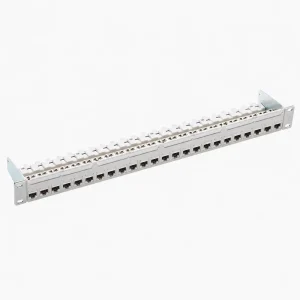 Patch Panel R&M Cat6A EL 24 cổng RJ45 chống nhiễu 1U 19 inch PN 813489