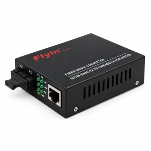 Bộ chuyển đổi quang điện Flyin 1 cổng quang 1 cổng RJ45 100Mbps 1 sợi