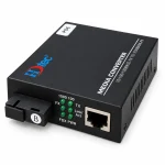 Switch Quang Công Nghiệp 1 Cổng SC, 1 Cổng RJ45 (ảnh thực tế)