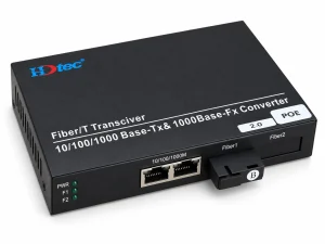 Switch Quang Công Nghiệp 1 Cổng SC, 2 Cổng RJ45