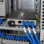 Switch Quang Công Nghiệp 1 Cổng SC, 4 Cổng RJ45 (ảnh thực tế)
