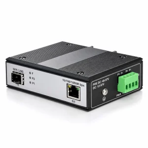 Switch Quang Công Nghiệp 1 Cổng SFP, 1 Cổng RJ45