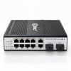 Switch Quang Công Nghiệp 2 Cổng SC, 10 Cổng RJ45