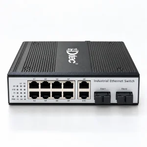 Switch Quang Công Nghiệp 2 Cổng SC, 10 Cổng RJ45