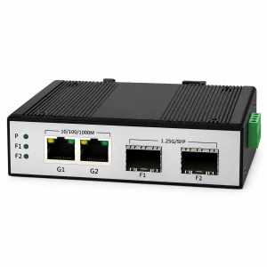Switch Quang Công Nghiệp 2 Cổng SFP, 2 Cổng RJ45