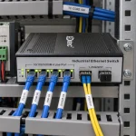 Switch Quang Công Nghiệp 2 Cổng SFP, 4 Cổng RJ45 (Ảnh thực tế)