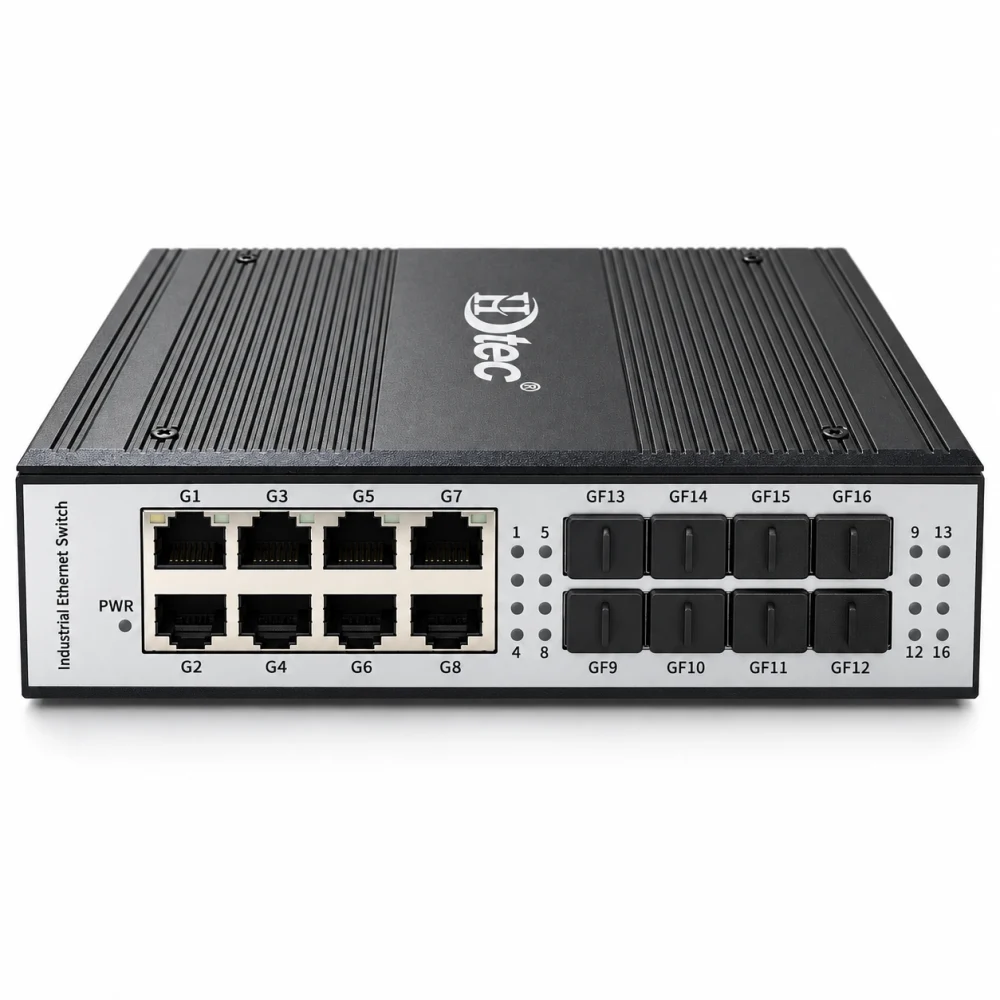 Switch Quang Công Nghiệp 8 Cổng SFP, 8 Cổng RJ45