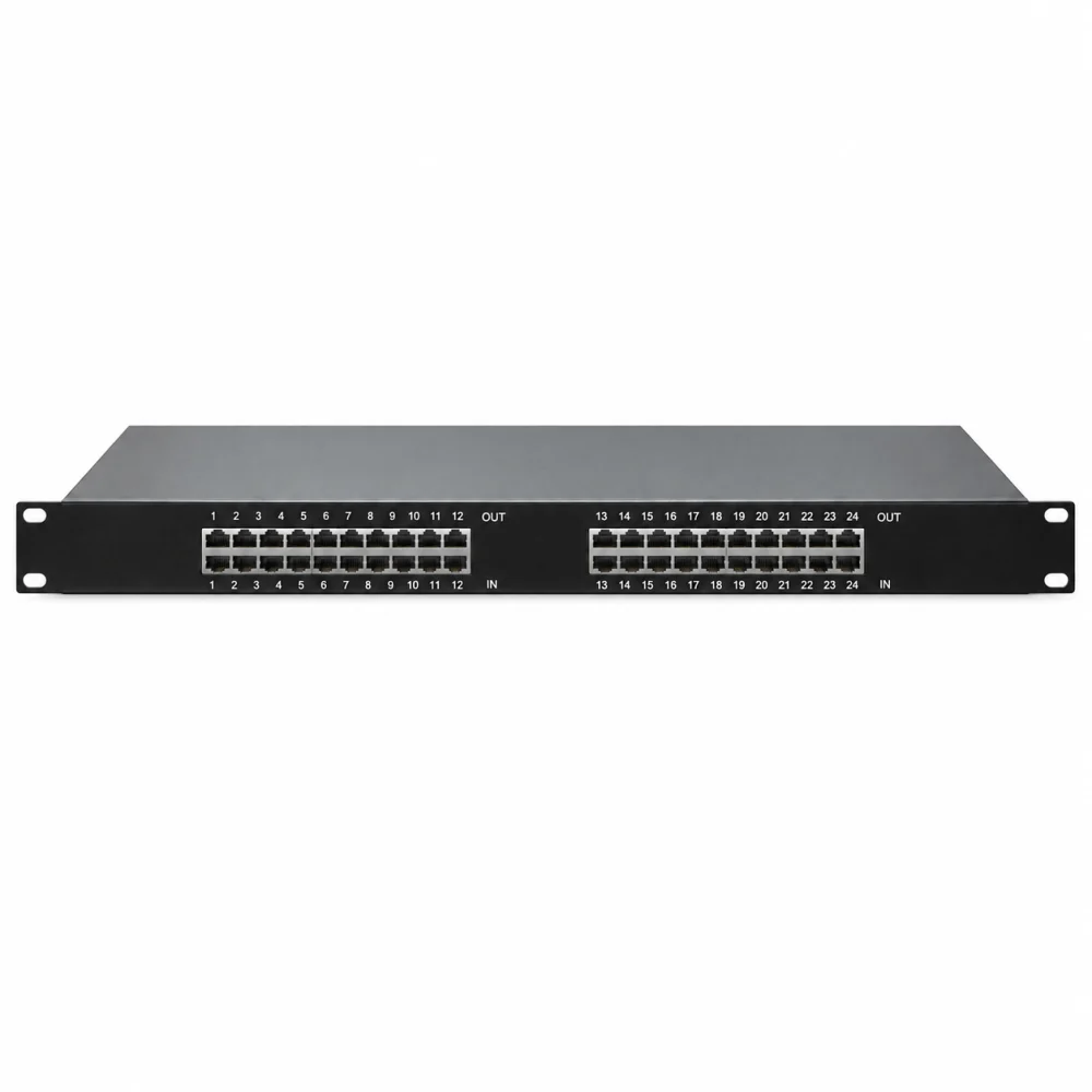 Switch chống sét và bảo vệ 16 cổng mạng RJ45 _ POE 1G HDTEC