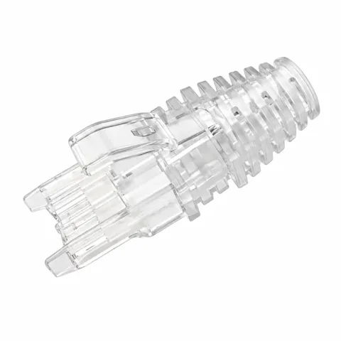 Đầu chụp RJ45 cho cáp mạng đường kính 5.7 đến 7mm màu trong suốt