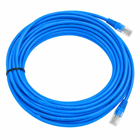 Dây nhảy cáp mạng Cat6 UTP 30ft 9.1m màu xanh NPC06UVDB-BL030F