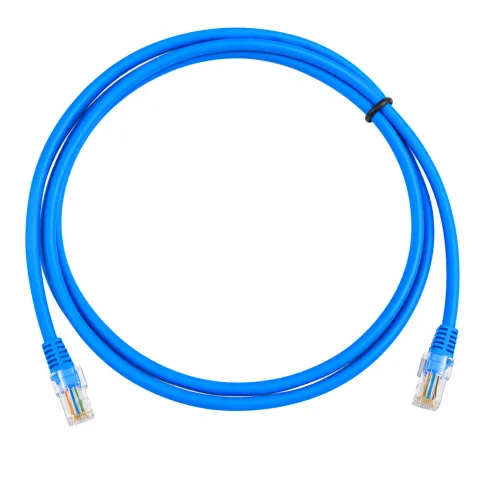 Dây nhảy cáp mạng Cat6A UTP 2m màu xanh NPC6ASZDB-BL002M