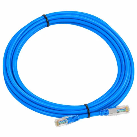 Dây nhảy cáp mạng Cat6A UTP 5m màu xanh NPC6ASZDB-BL005M