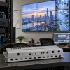 Ghép Màn Hình HDTEC 3×4 Video wall controller (ảnh ứng dụng sản phẩm)