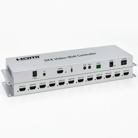 Ghép Màn Hình HDTEC 3×4 Video wall controller