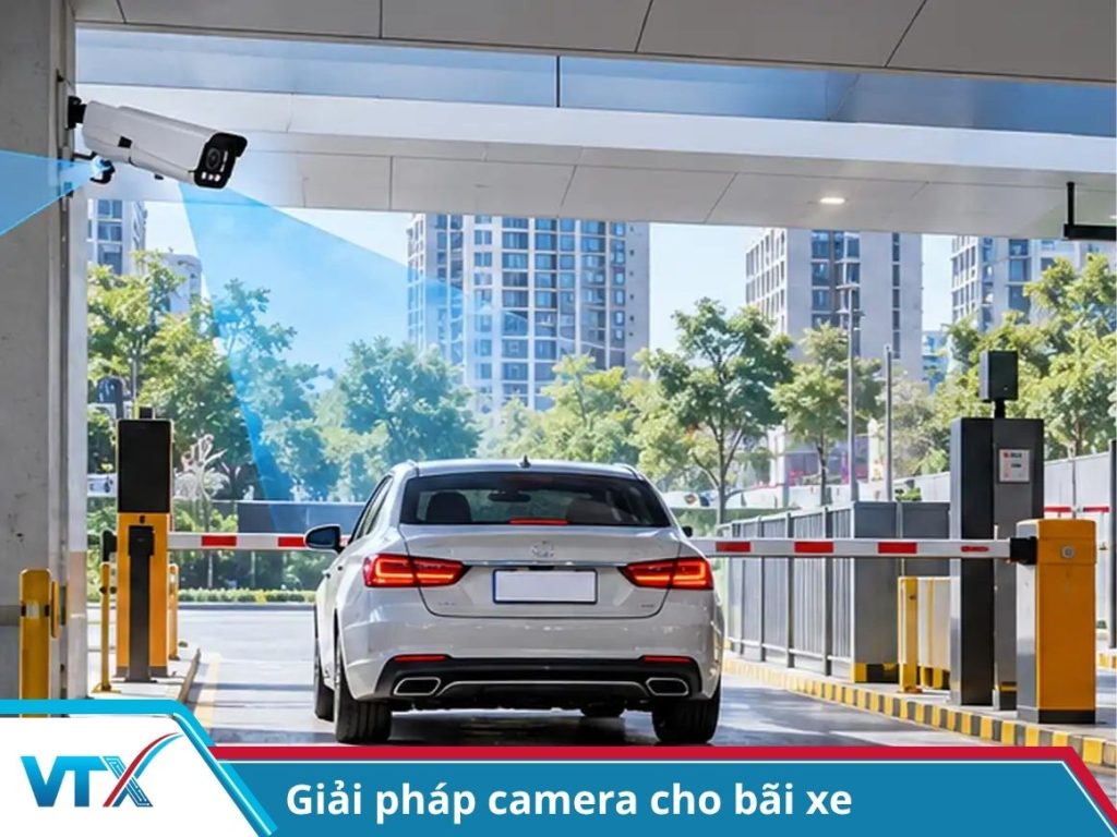 Giải pháp camera cho bãi xe