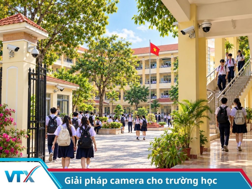 Giải pháp camera cho trường học