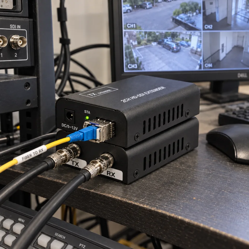 HDTEC 3G SDI Bidirectional Converter (ảnh thực tế sản phẩm)