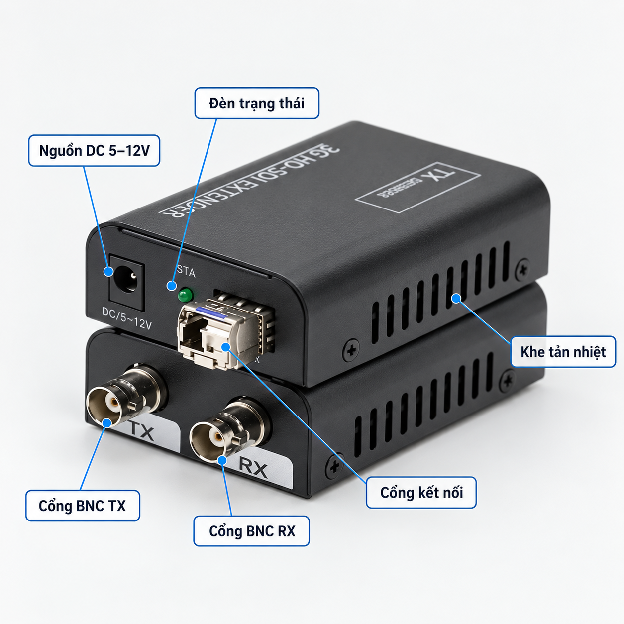 HDTEC 3G SDI Converter (ảnh chi tiết sản phẩm)
