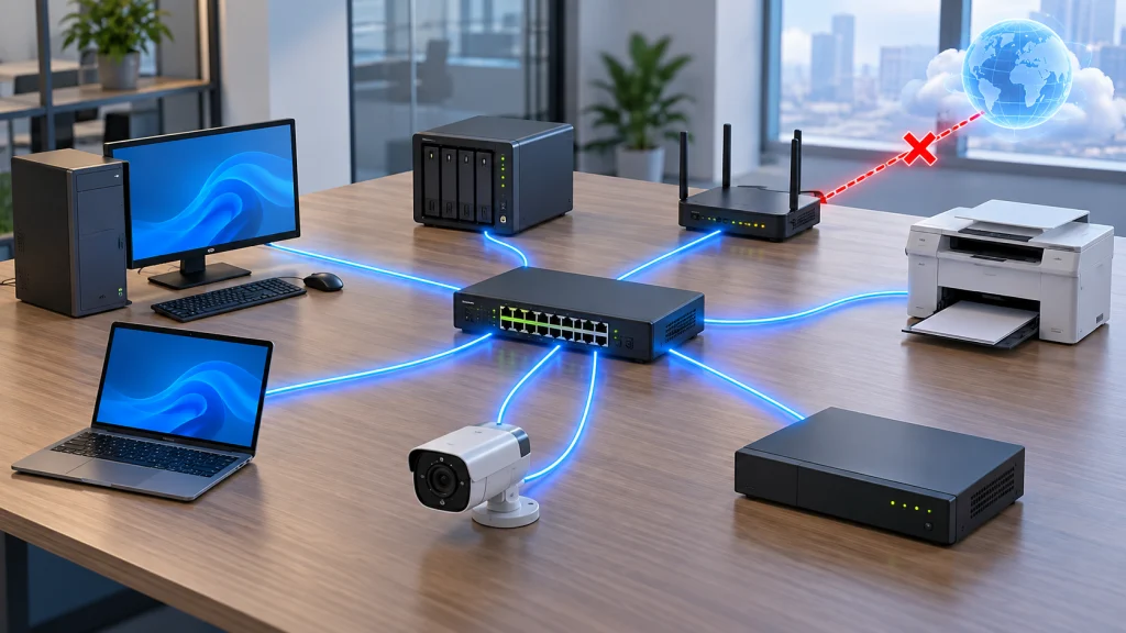 Mạng nội bộ có cần Internet không_