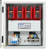 Tủ cắt lọc sét 3 pha 200A POSTEF LPS34-200-200kA bên trong