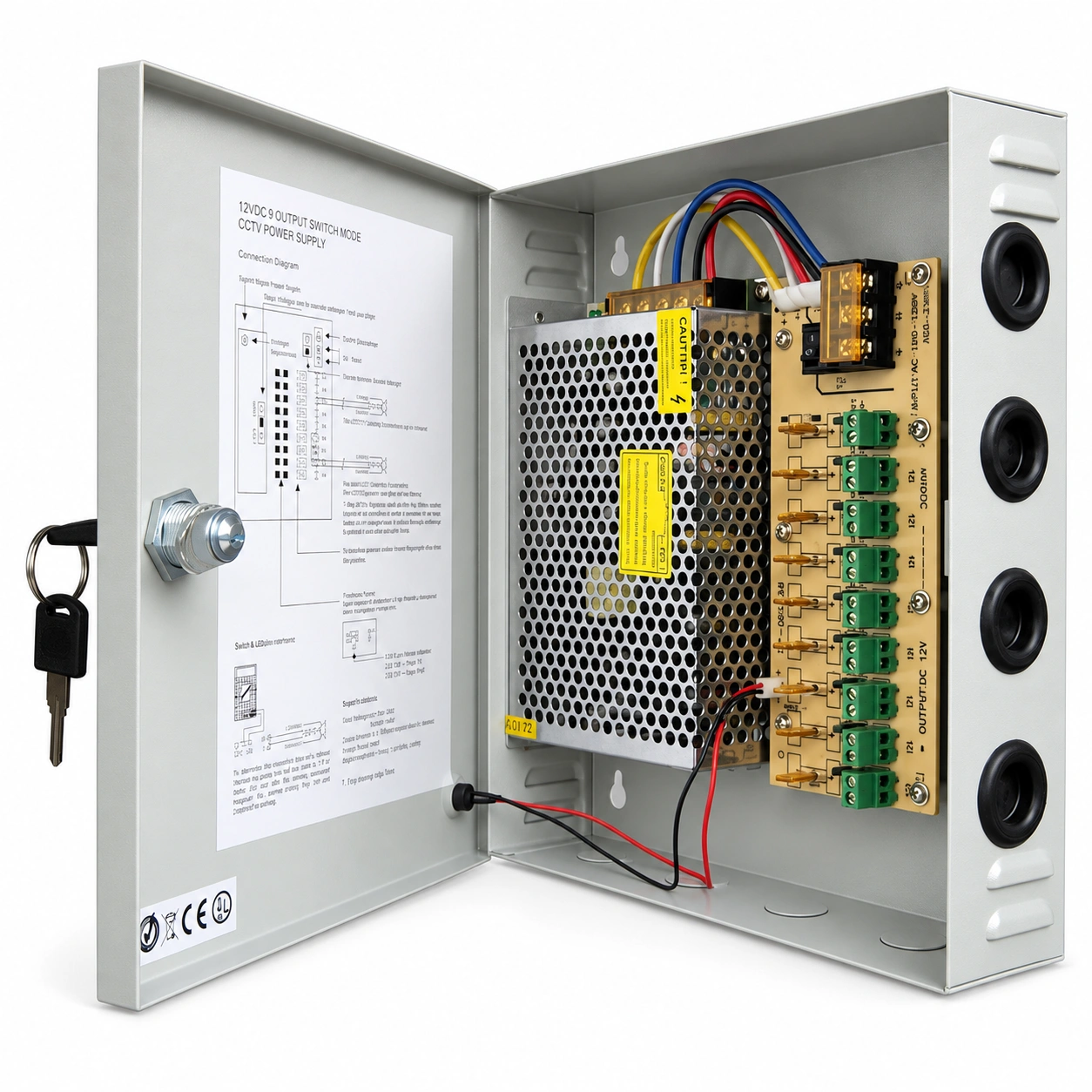 nguồn tổ ong lắp đặt thực tế